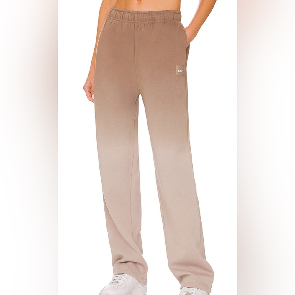 ALO Yoga Ombré Tan Sweatpants